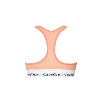 Orange Cotton Bra