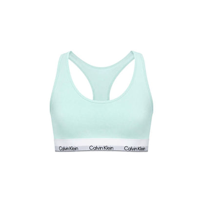 Green Cotton Bra