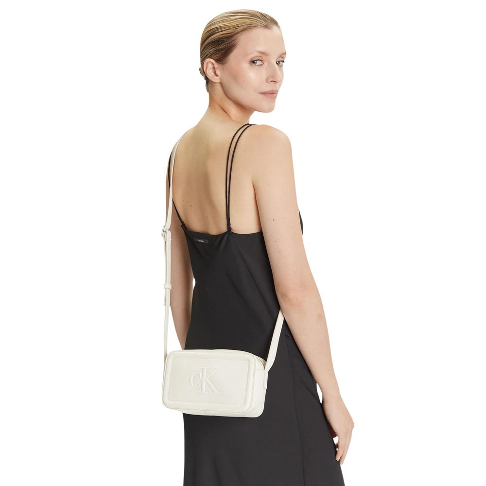 White Polyethylene Handbag