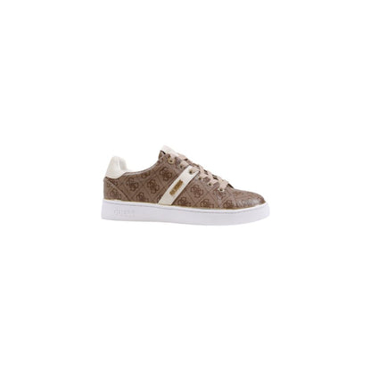 Beige Polyethylene Low Top Sneakers