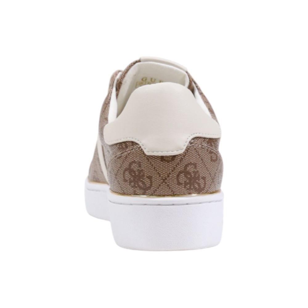 Beige Polyethylene Low Top Sneakers