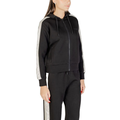 Black Cotton Hoodie