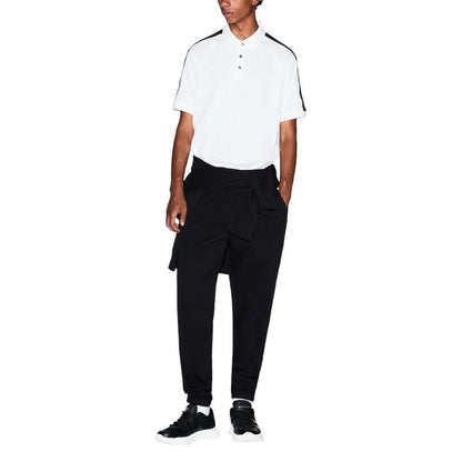 Black Cotton Joggers (Workout Pants)
