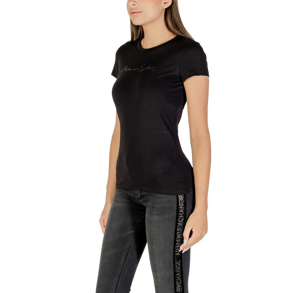 Black Cotton T-Shirt
