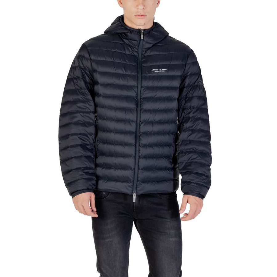 Blue Polyamide Shell Jacket
