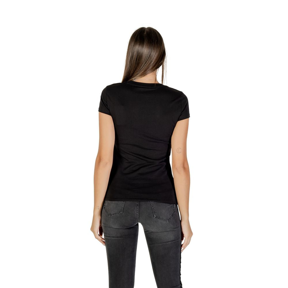 Black Cotton T-Shirt