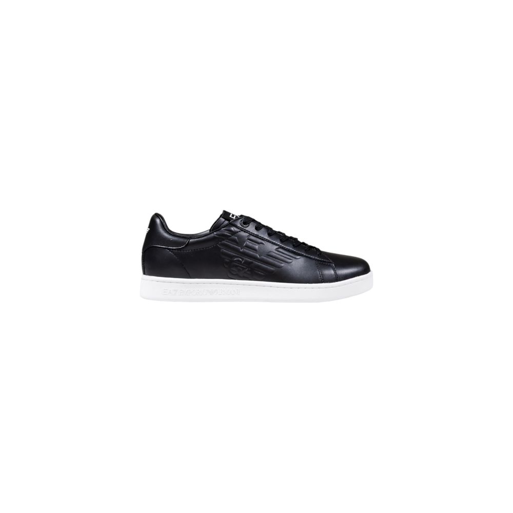 Black Leather Sneakers