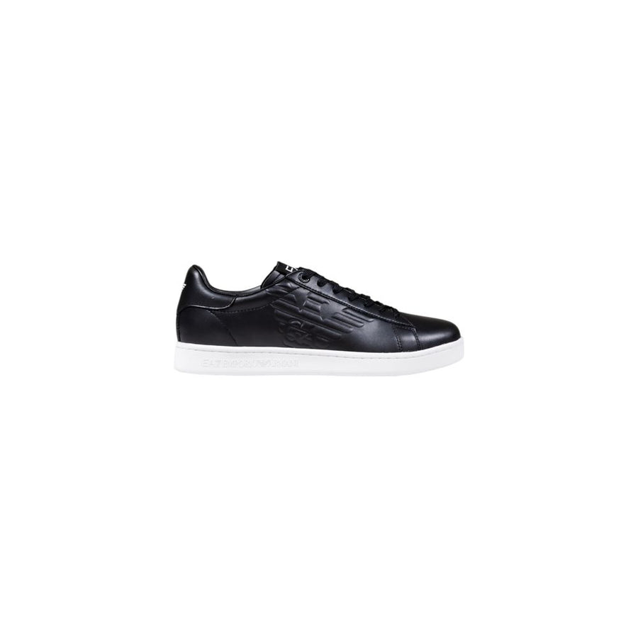 Black Leather Sneakers