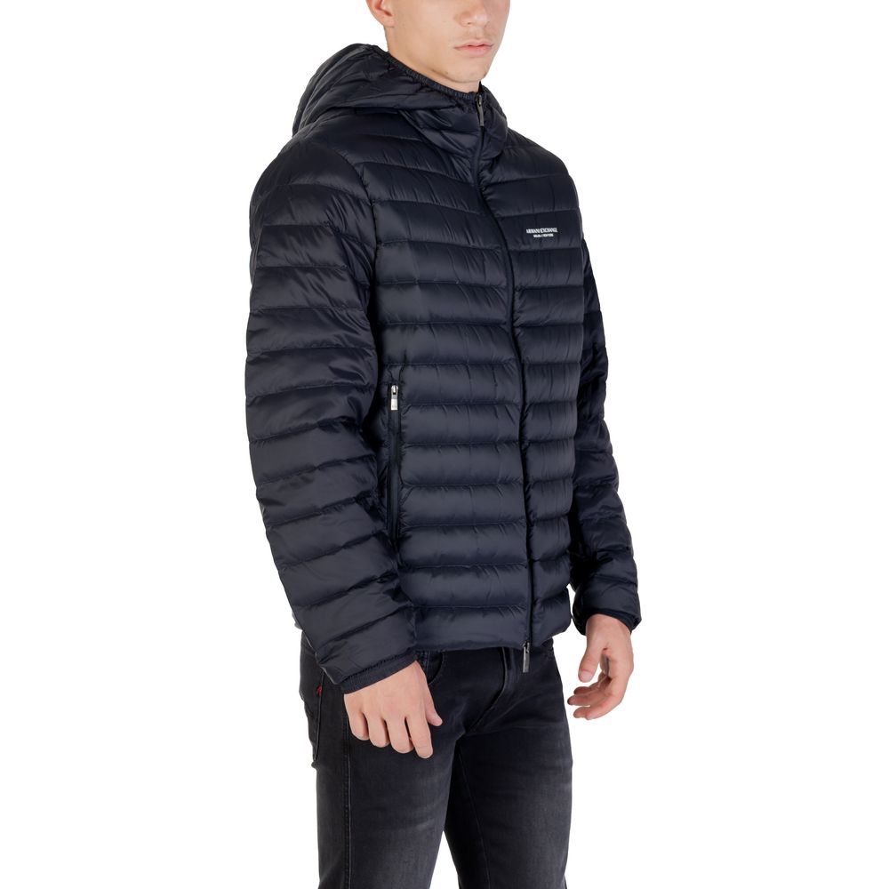 Blue Polyamide Shell Jacket