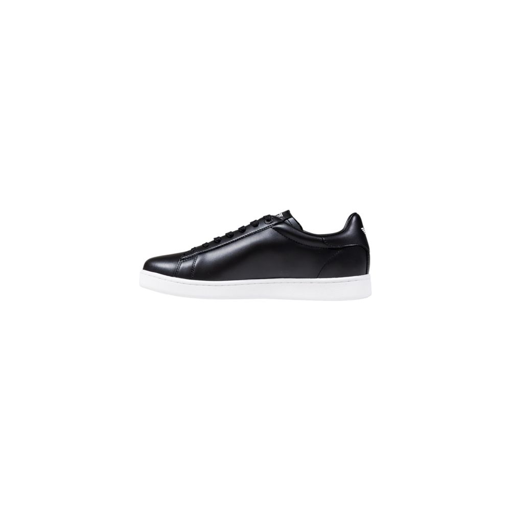 Black Leather Sneakers