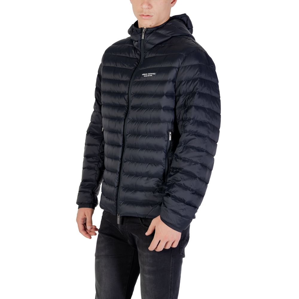 Blue Polyamide Shell Jacket