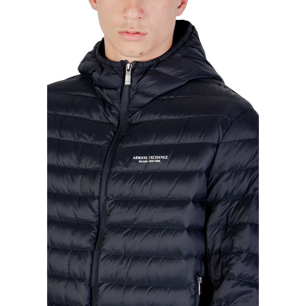 Blue Polyamide Shell Jacket