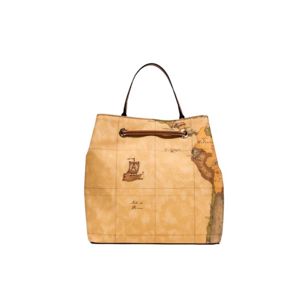 Beige Leather Handbag
