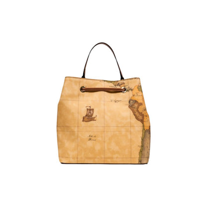 Beige Leather Handbag
