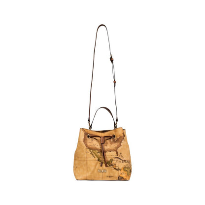 Beige Leather Handbag