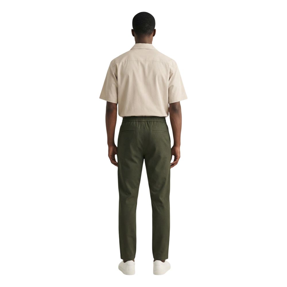 Beige Cotton Shortsleeve Shirt