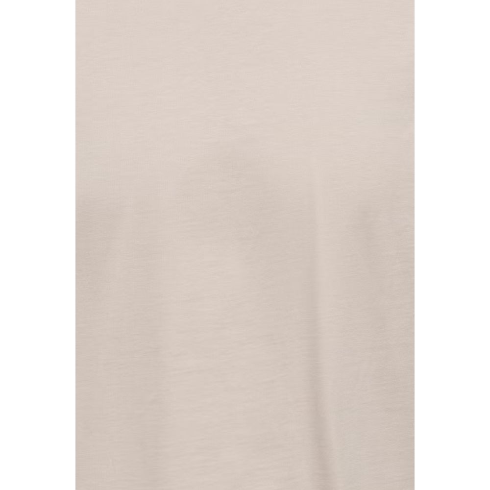 Beige Organic Cotton T-Shirt