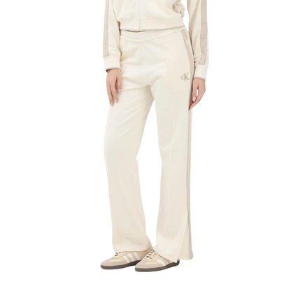 Cream Cotton Joggers (Workout Pants)
