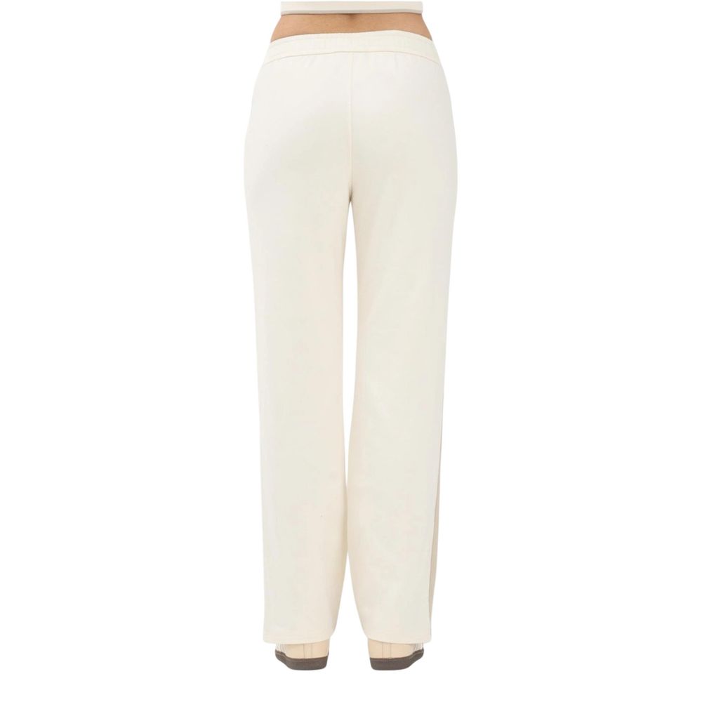 Cream Cotton Joggers (Workout Pants)