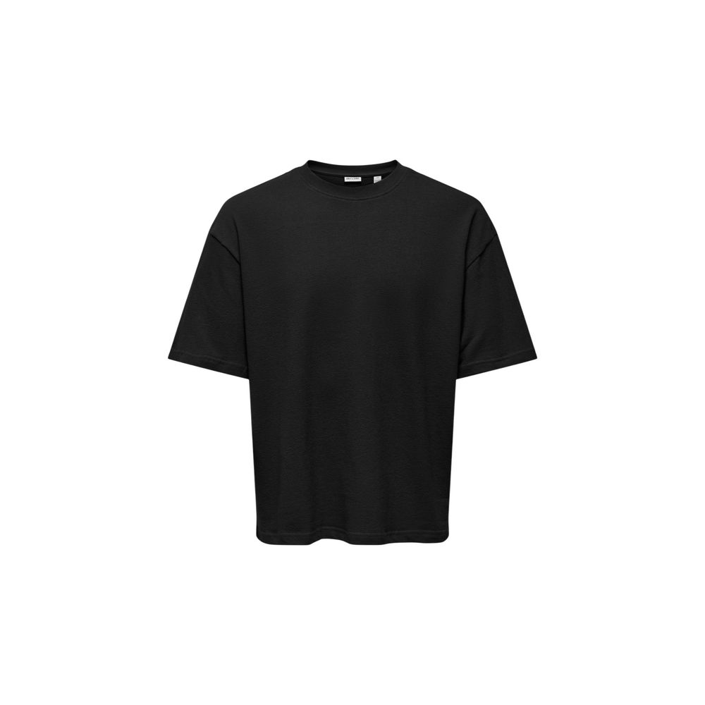 Black Cotton T-Shirt
