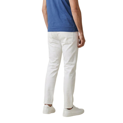 White Cotton Skinny Jeans