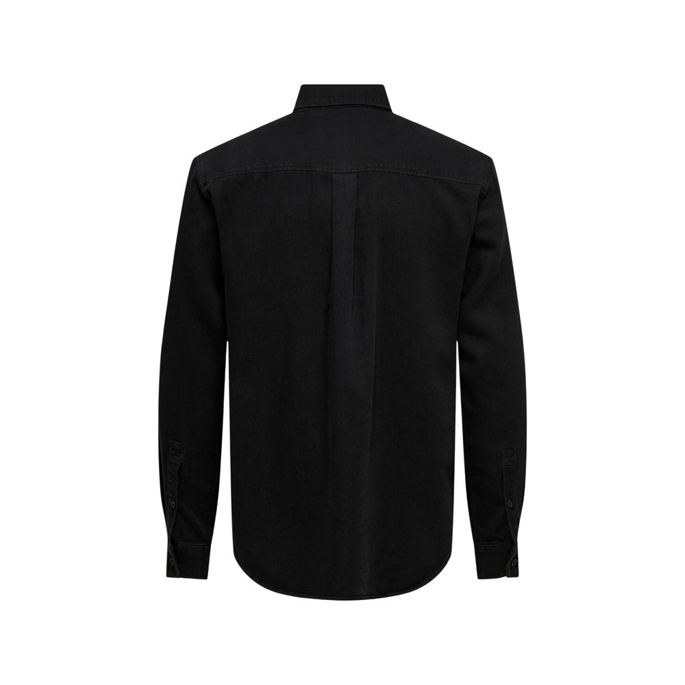 Black Denim Shirt