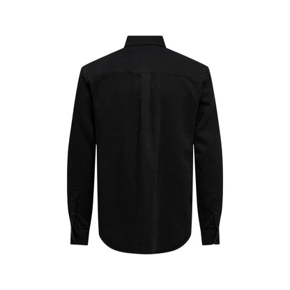 Black Denim Shirt