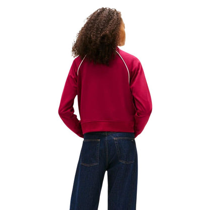 Bordeaux Recycled Polyester Sweatshirt