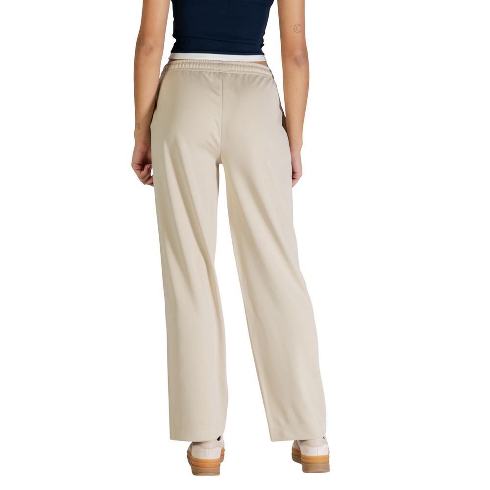 Beige Recycled Polyester Joggers (Workout Pants)
