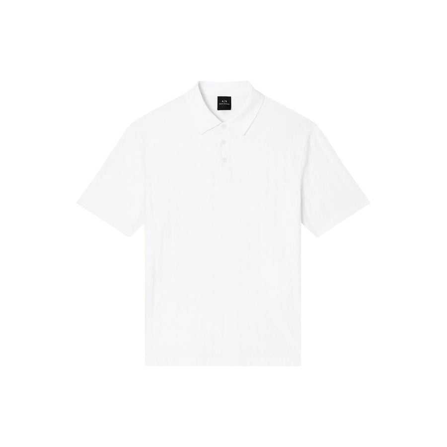 White Cotton Polo Shirt