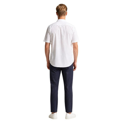 White Polyamide Shortsleeve Shirt