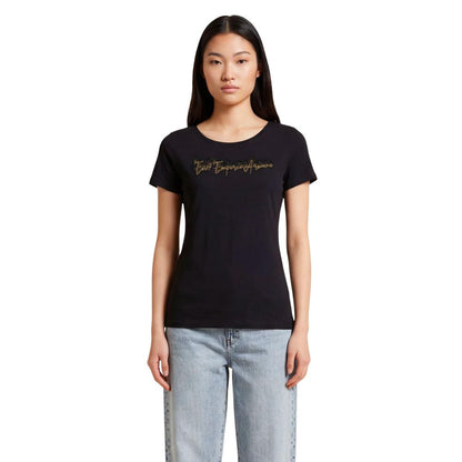 Black Elastane T-Shirt