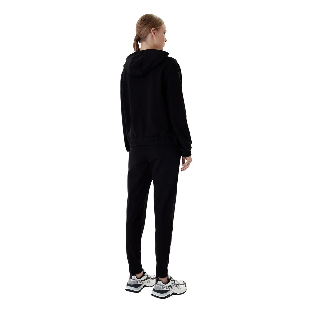 Black Cotton Tracksuit