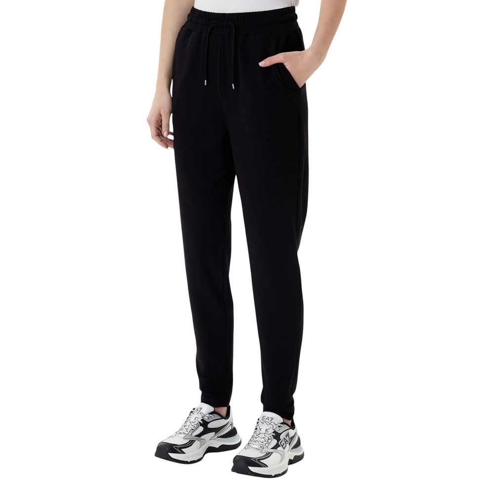 Black Cotton Tracksuit