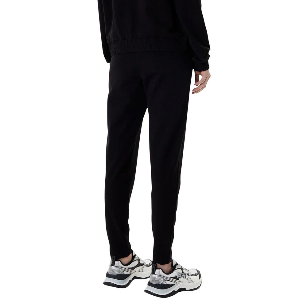 Black Cotton Tracksuit