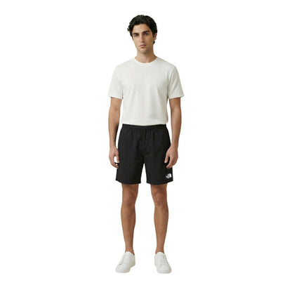 Black Nylon Bermuda Shorts