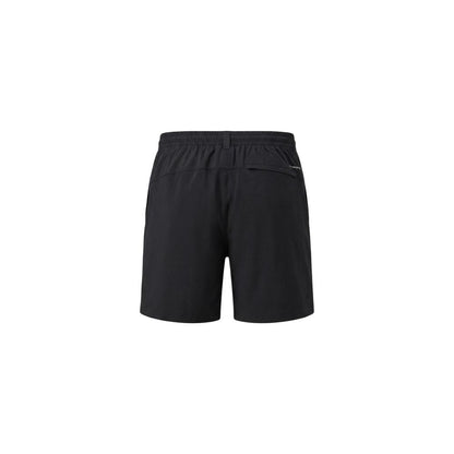 Black Nylon Bermuda Shorts