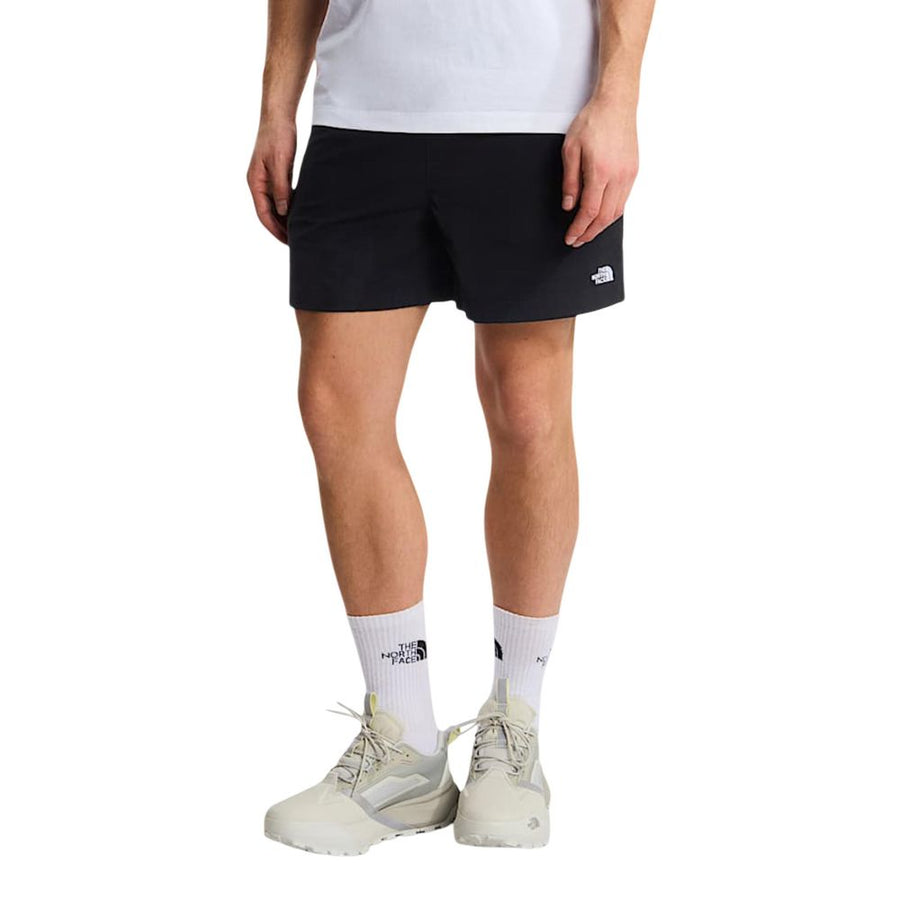Black Nylon Bermuda Shorts