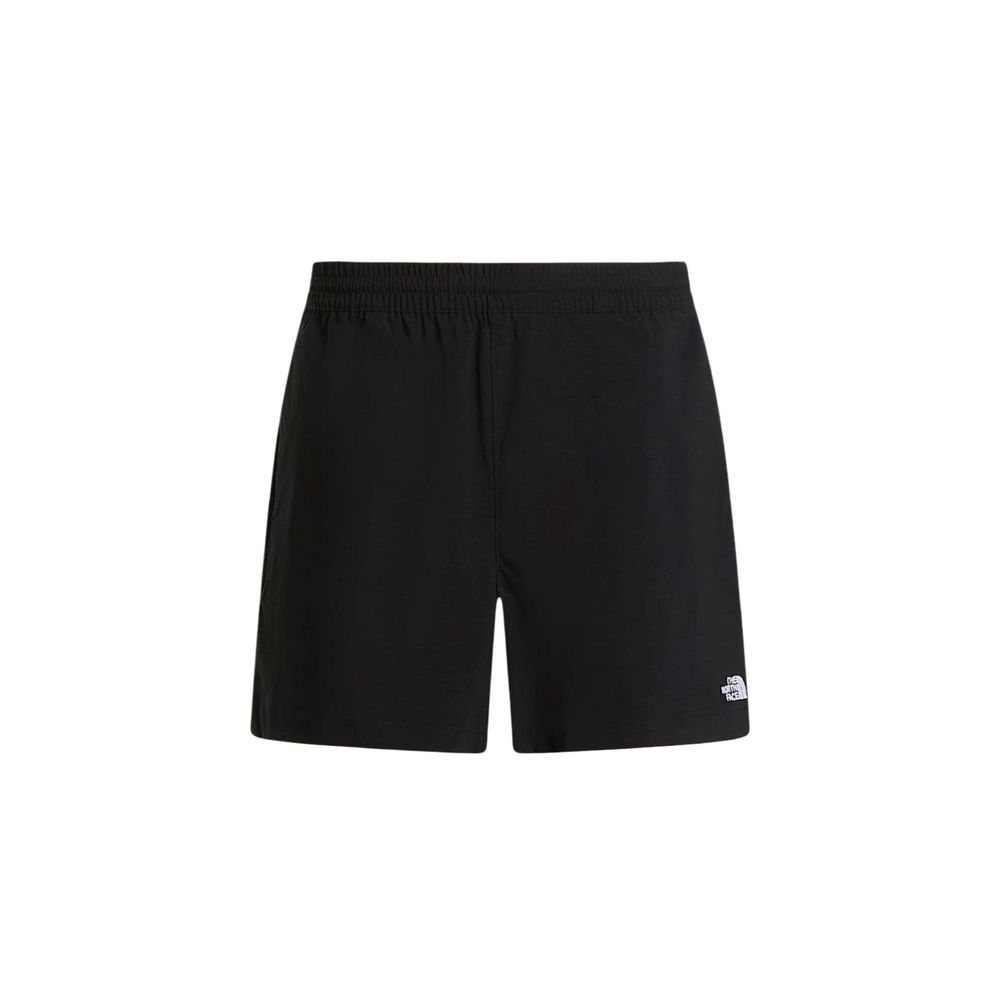 Black Nylon Bermuda Shorts