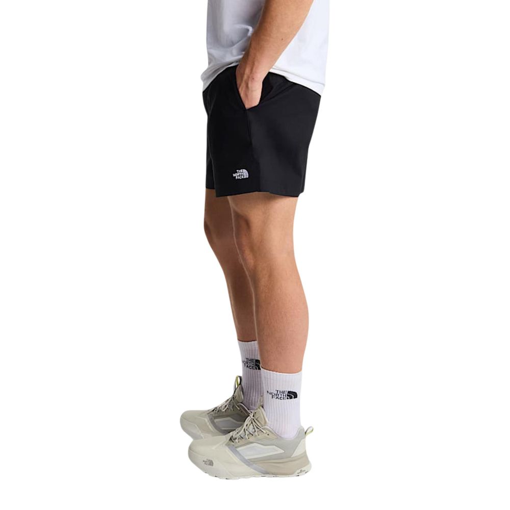 Black Nylon Bermuda Shorts