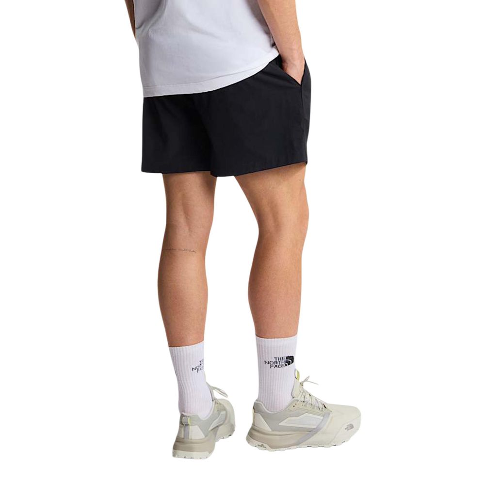 Black Nylon Bermuda Shorts