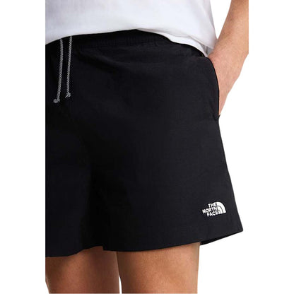 Black Nylon Bermuda Shorts