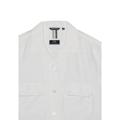 Beige Viscose Shortsleeve Shirt