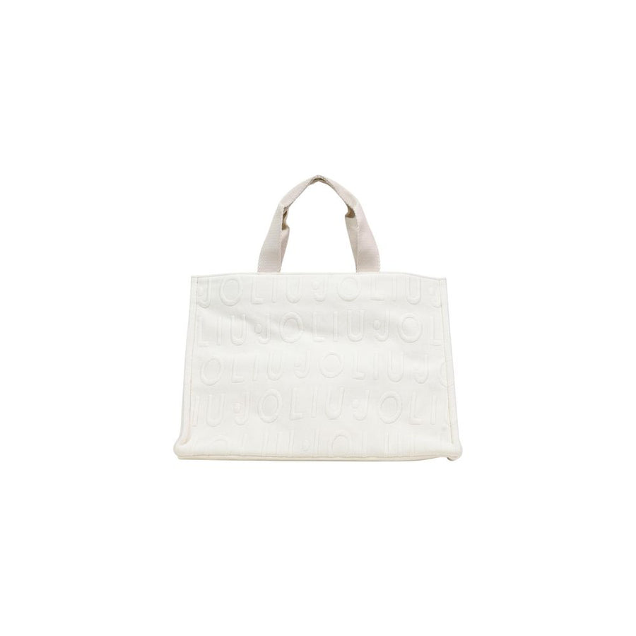 Beige Polyester Handbag