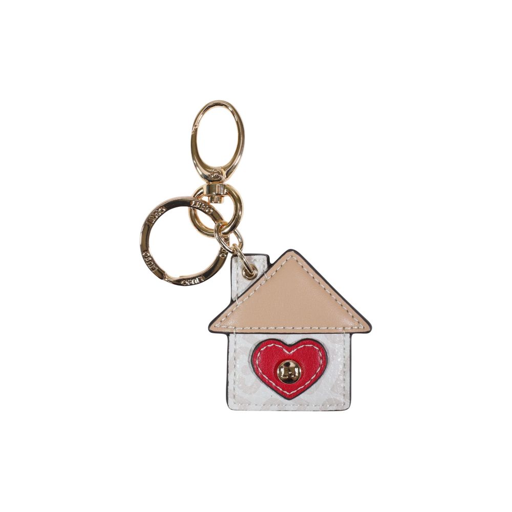 Beige Polyethylene Keychain
