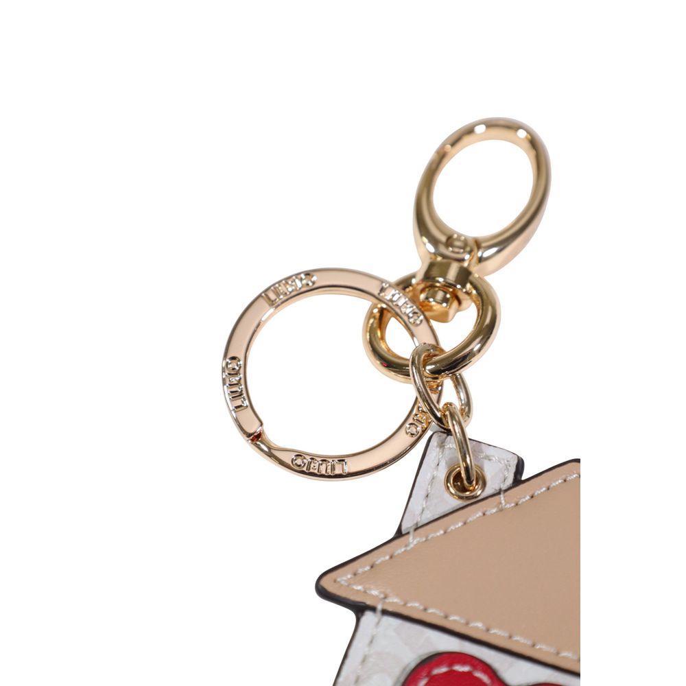 Beige Polyethylene Keychain