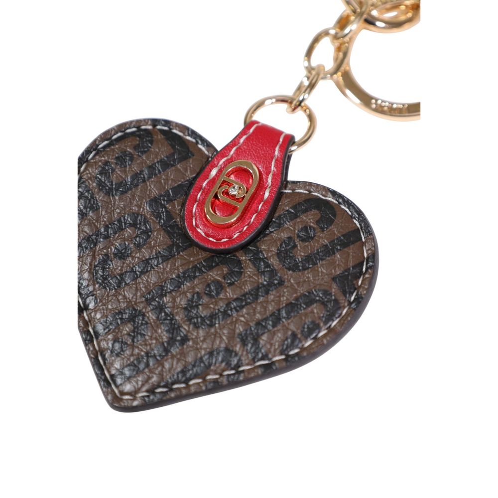 Brown Polyethylene Keychain