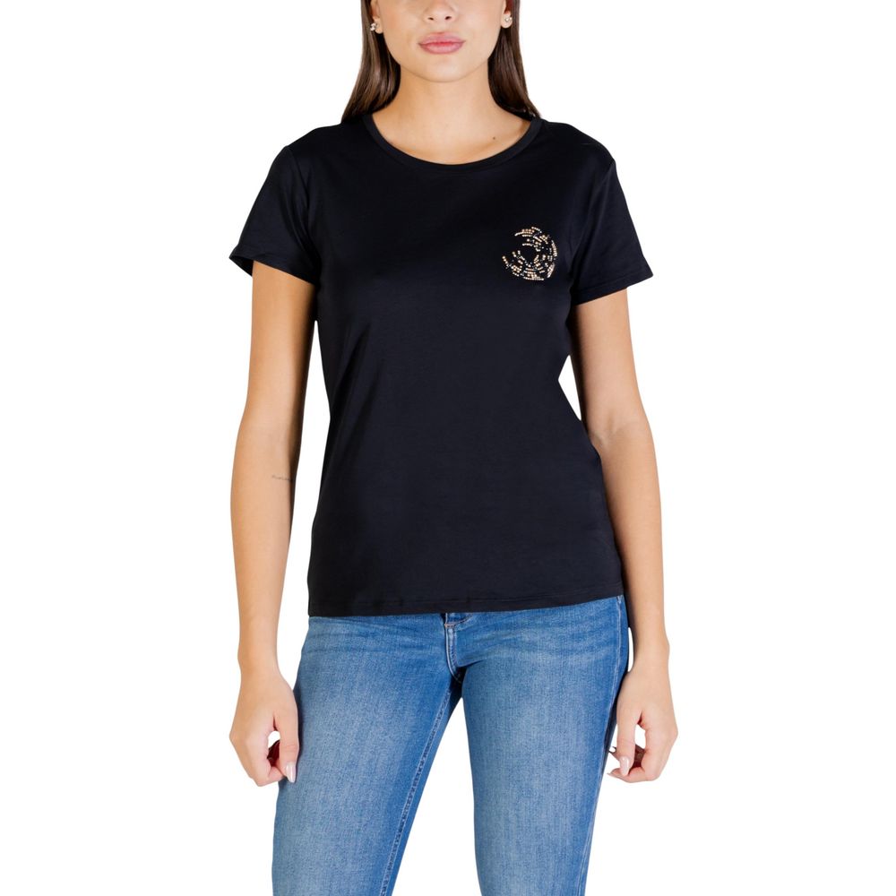 Black Cotton T-Shirt