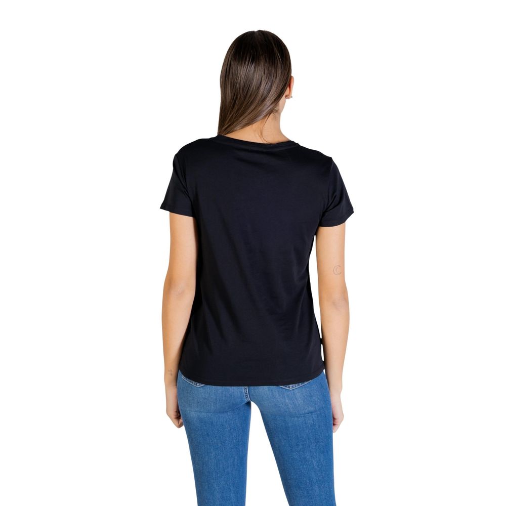 Black Cotton T-Shirt