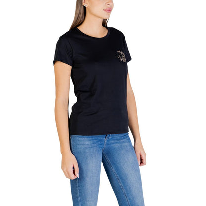 Black Cotton T-Shirt